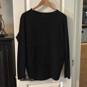Sarah Pacini black sweater